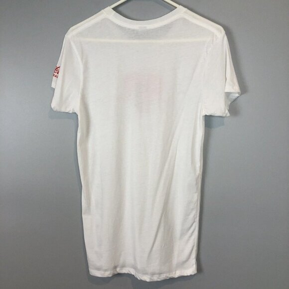 Coca Cola Family Coke Ambassador T Shirt Red Heart Women's Cut Size Medium - Picture 5 of 8